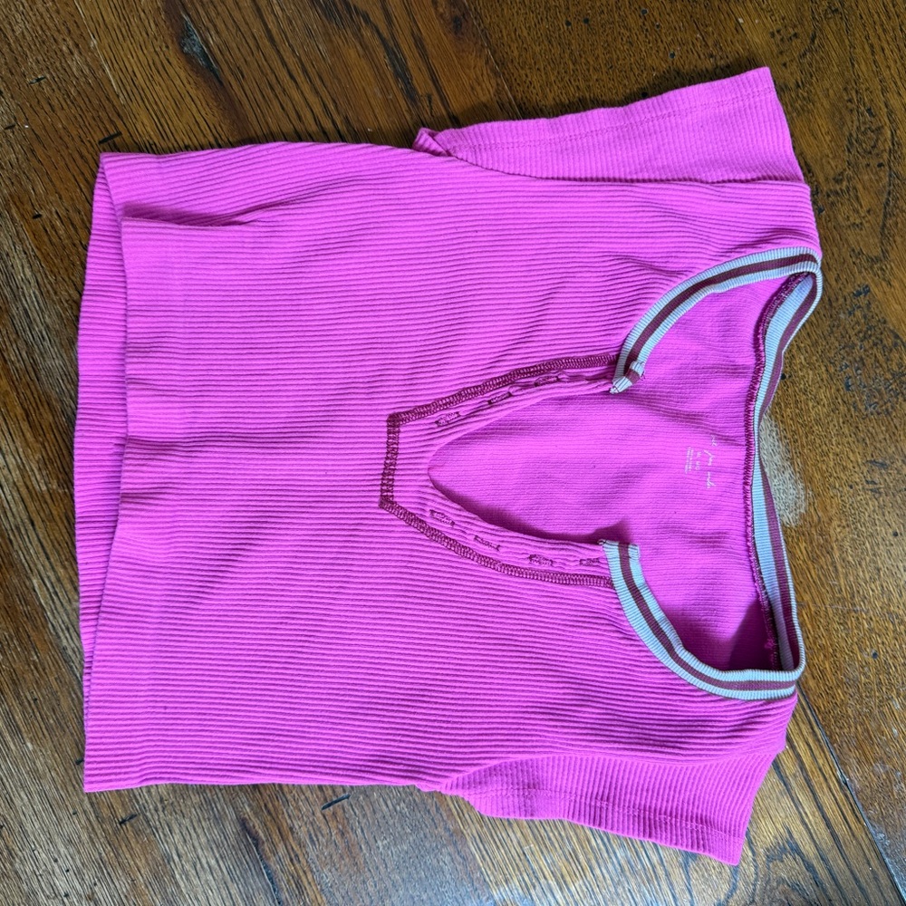 Urban Outfitters Pink Short Sleeve Tee